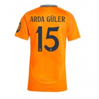 Real Madrid Arda Guler #15 Bortatröja Kvinnor 2024-25 Korta ärmar